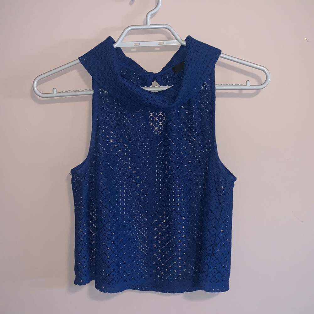Forever 21 blue tank top